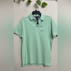 Tommy Hilfiger Men’s Mint Green Polo Shirt